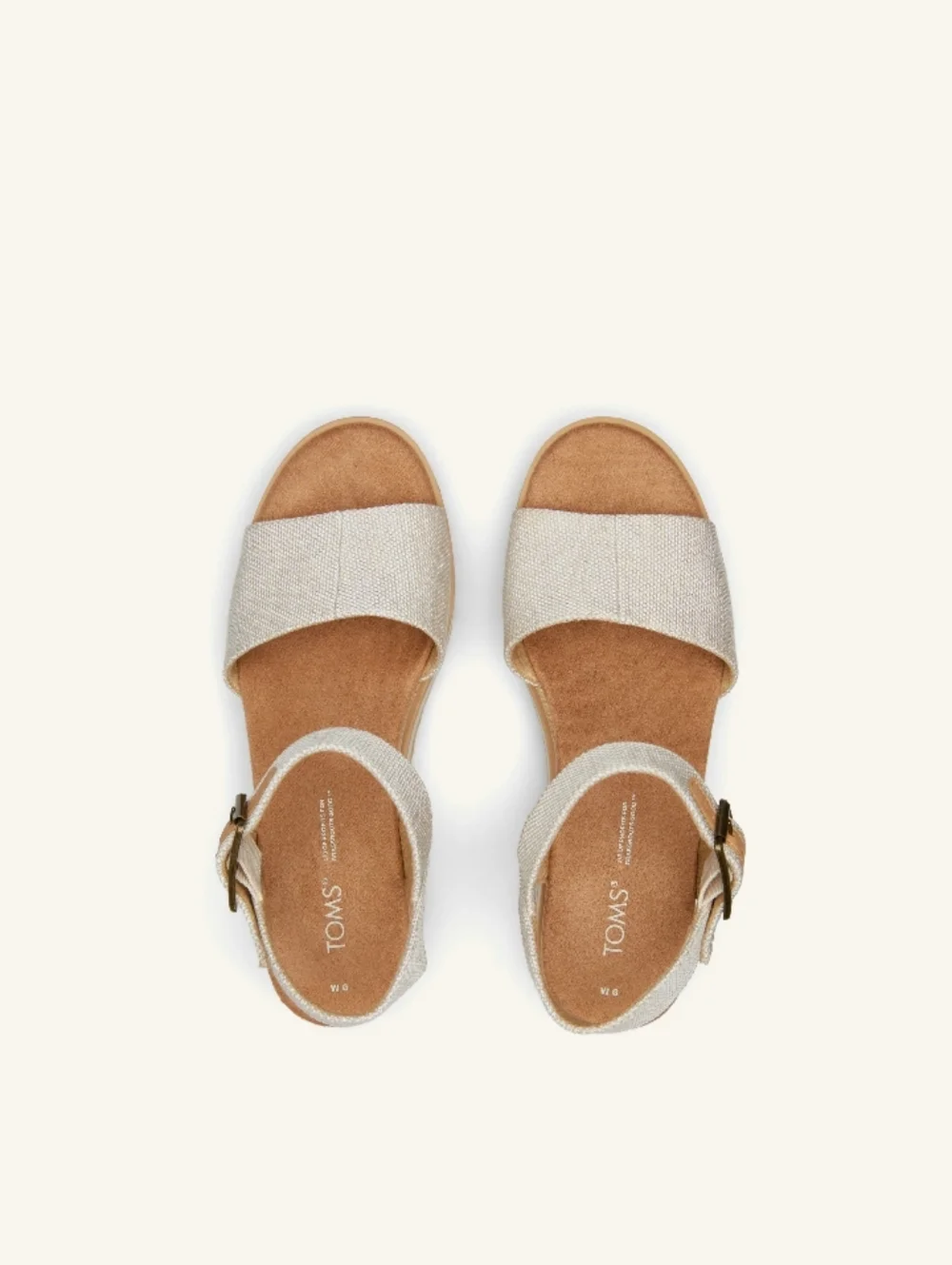 (EUC) TOMS® Diana Wedge Women's Sandal - Size 8